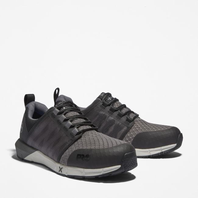 Radius Alloy-Toe Work Shoe for Men in Grey