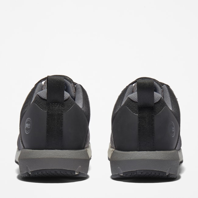 Radius Alloy-Toe Work Shoe for Men in Grey