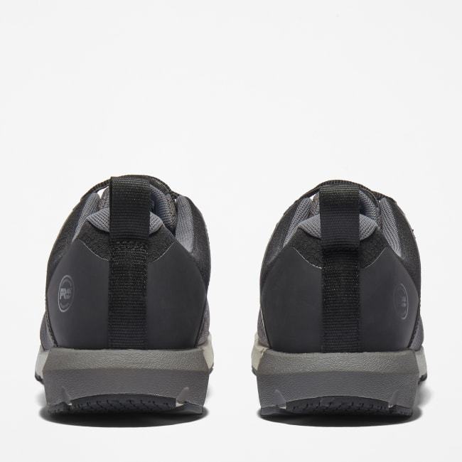 Radius Alloy-Toe Work Shoe for Men in Grey