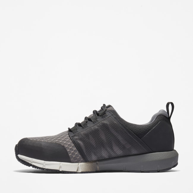 Radius Alloy-Toe Work Shoe for Men in Grey