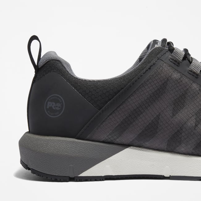 Radius Alloy-Toe Work Shoe for Men in Grey