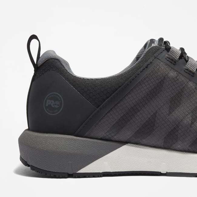 Radius Alloy-Toe Work Shoe for Men in Grey