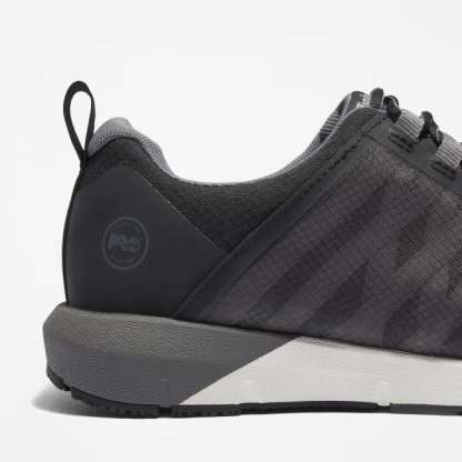 Radius Alloy-Toe Work Shoe for Men in Grey