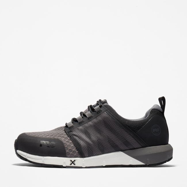 Radius Alloy-Toe Work Shoe for Men in Grey