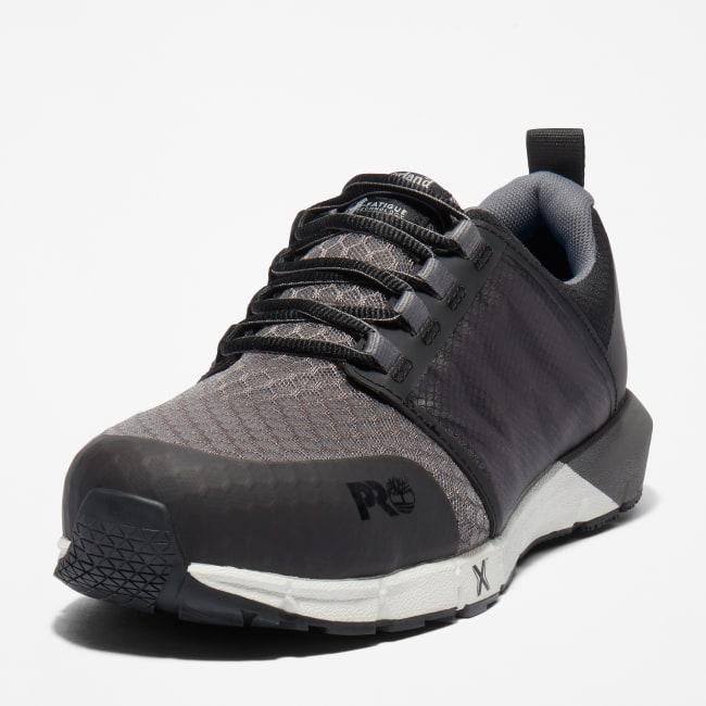 Radius Alloy-Toe Work Shoe for Men in Grey