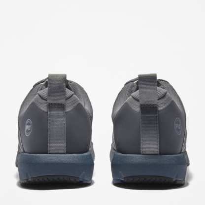 Radius Alloy-Toe Work Shoe for Men in Grey and Blue