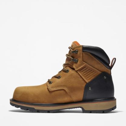 Ballast 6 Inch Comp-toe Work Boot for Men in Yellow