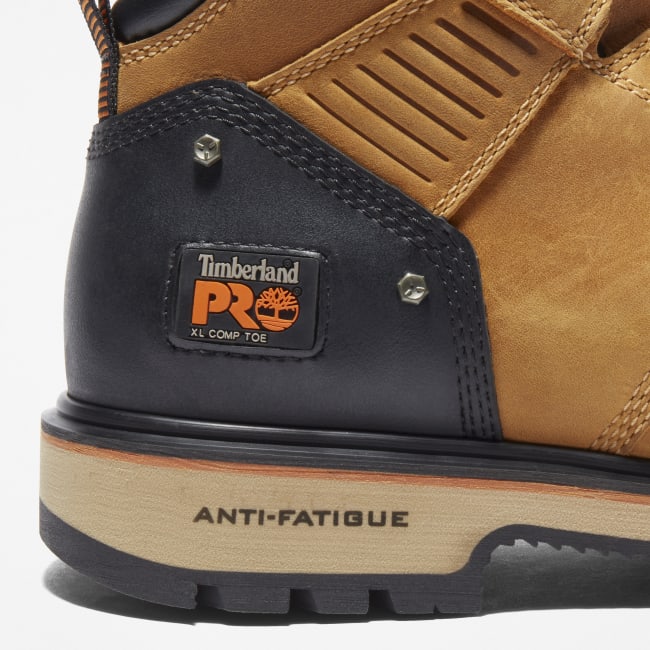 Ballast 6 Inch Comp-toe Work Boot for Men in Yellow