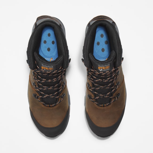 Switchback Composite-Toe Work Hiker for Men in Brown
