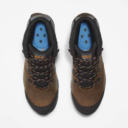 Switchback Composite-Toe Work Hiker for Men in Brown
