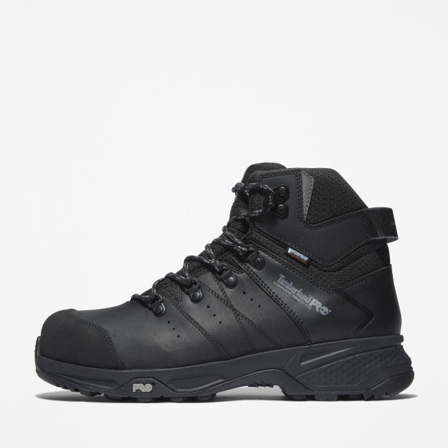 Switchback Composite-Toe Work Hiker for Men in Black