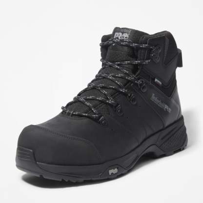 Switchback Composite-Toe Work Hiker for Men in Black