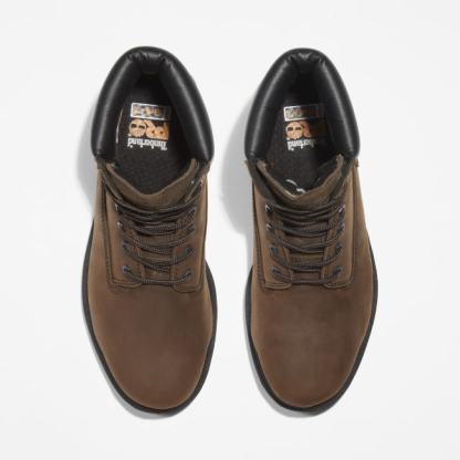 Timberland PRO® Iconic Waterproof Alloy Safety-Toe Work Boot for Men in Brown
