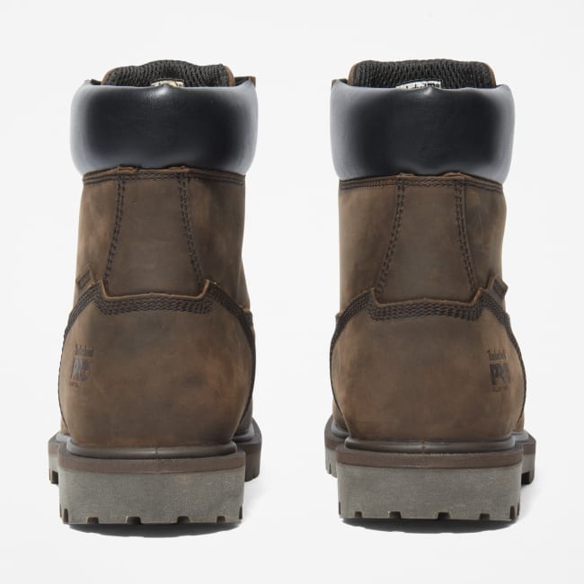 Timberland PRO® Iconic Waterproof Alloy Safety-Toe Work Boot for Men in Brown