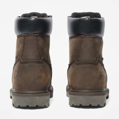 Timberland PRO® Iconic Waterproof Alloy Safety-Toe Work Boot for Men in Brown