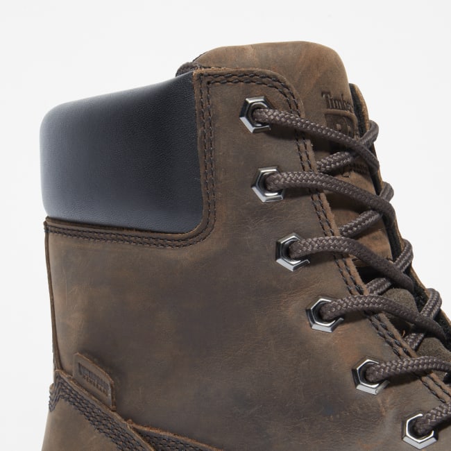 Timberland PRO® Iconic Waterproof Alloy Safety-Toe Work Boot for Men in Brown