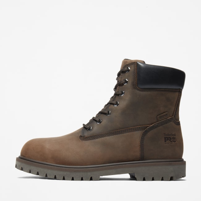 Timberland PRO® Iconic Waterproof Alloy Safety-Toe Work Boot for Men in Brown