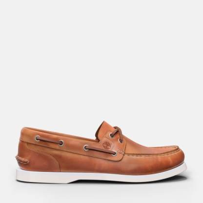 Classic Boat Shoe for Women in Light Brown