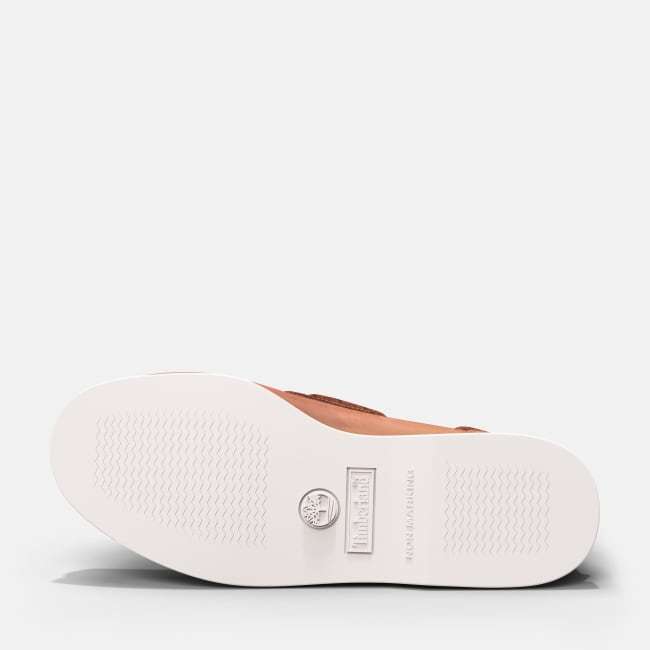 Classic Boat Shoe for Women in Light Brown