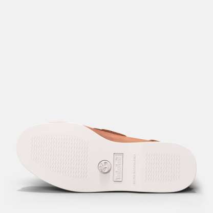 Classic Boat Shoe for Women in Light Brown