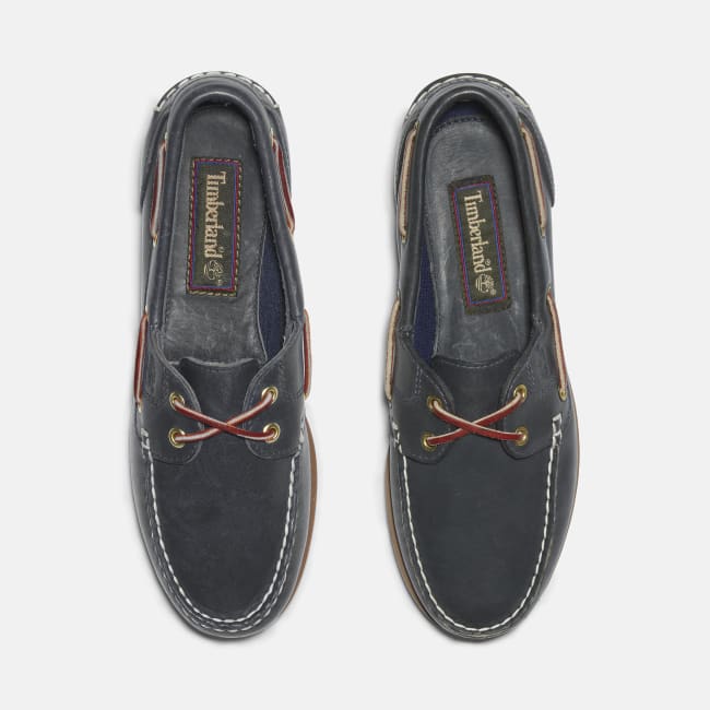 Classic Boat Shoe for Women in Dark Blue