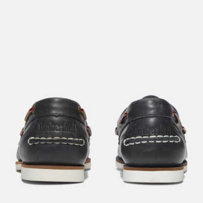 Classic Boat Shoe for Women in Dark Blue