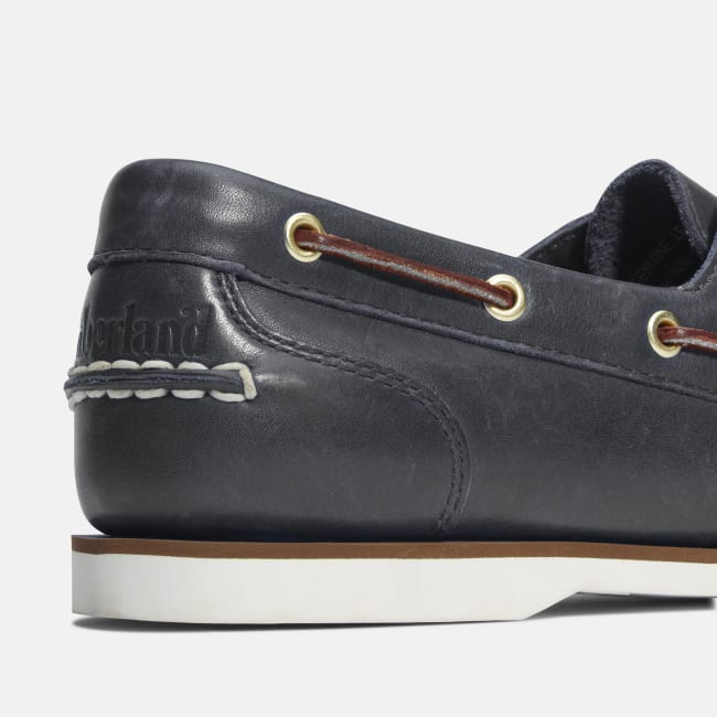 Classic Boat Shoe for Women in Dark Blue