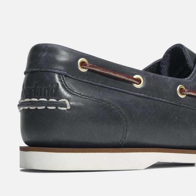 Classic Boat Shoe for Women in Dark Blue