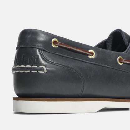 Classic Boat Shoe for Women in Dark Blue