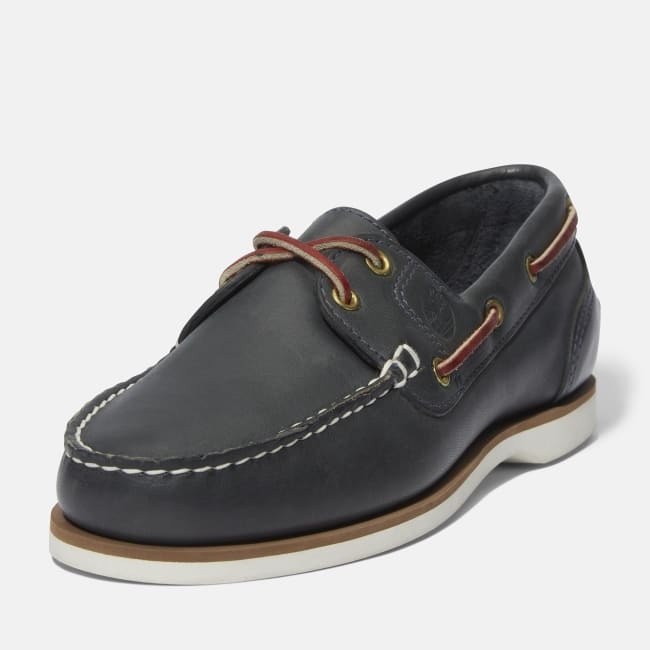 Classic Boat Shoe for Women in Dark Blue