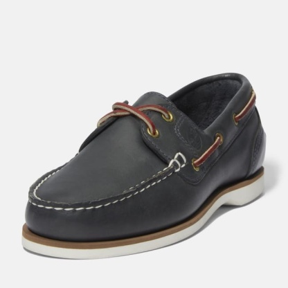 Classic Boat Shoe for Women in Dark Blue