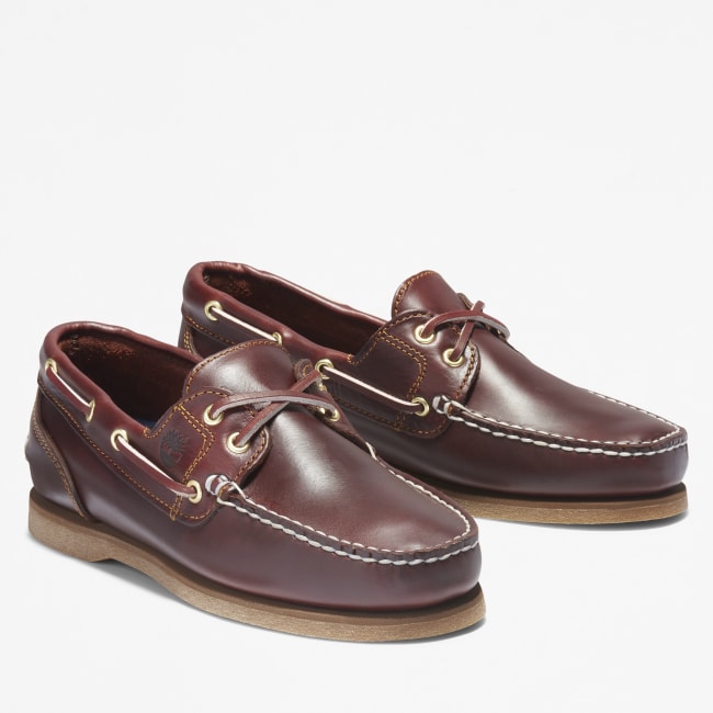 Classic Boat Shoe for Women in Brown