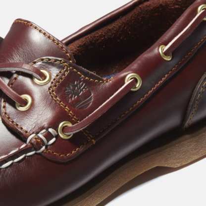Classic Boat Shoe for Women in Brown