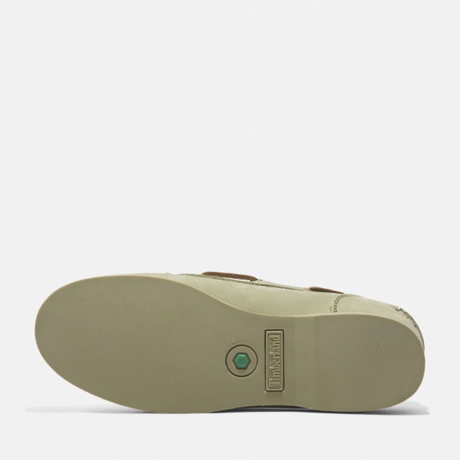 Classic Boat Shoe for Women in Light Green