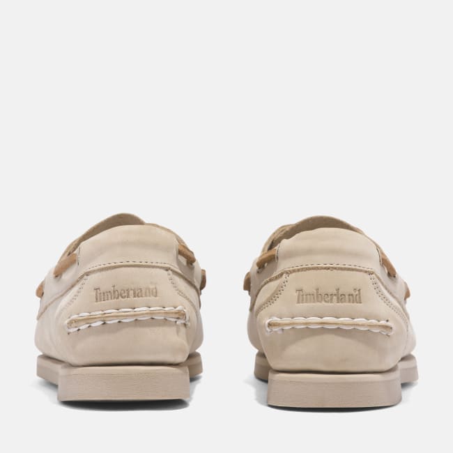 Classic Boat Shoe for Women in Beige
