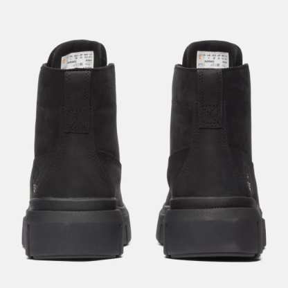 Field Mid Lace-Up Boot for Women in Black