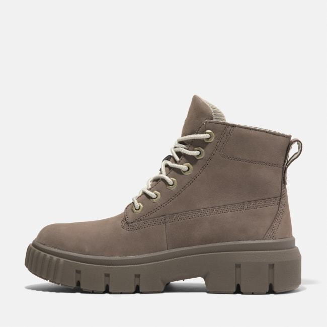 Field Mid Lace-Up Boot for Women in Brown