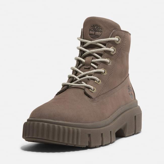 Field Mid Lace-Up Boot for Women in Brown