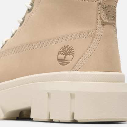 Field Mid Lace-Up Boot for Women in Beige