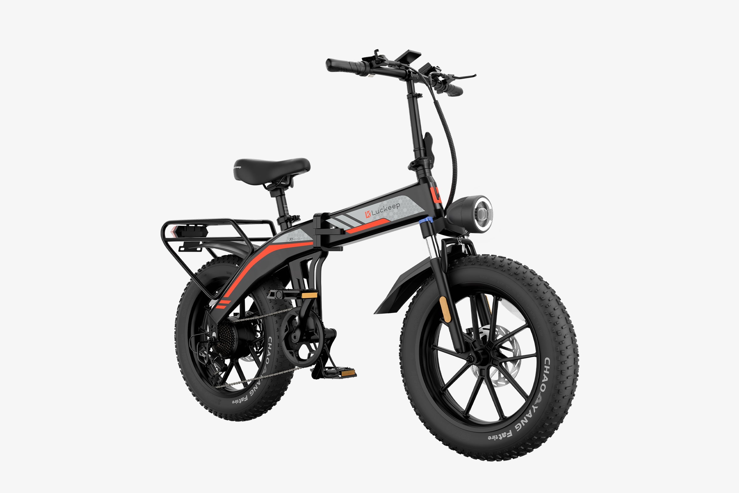 Powerful folding ebike