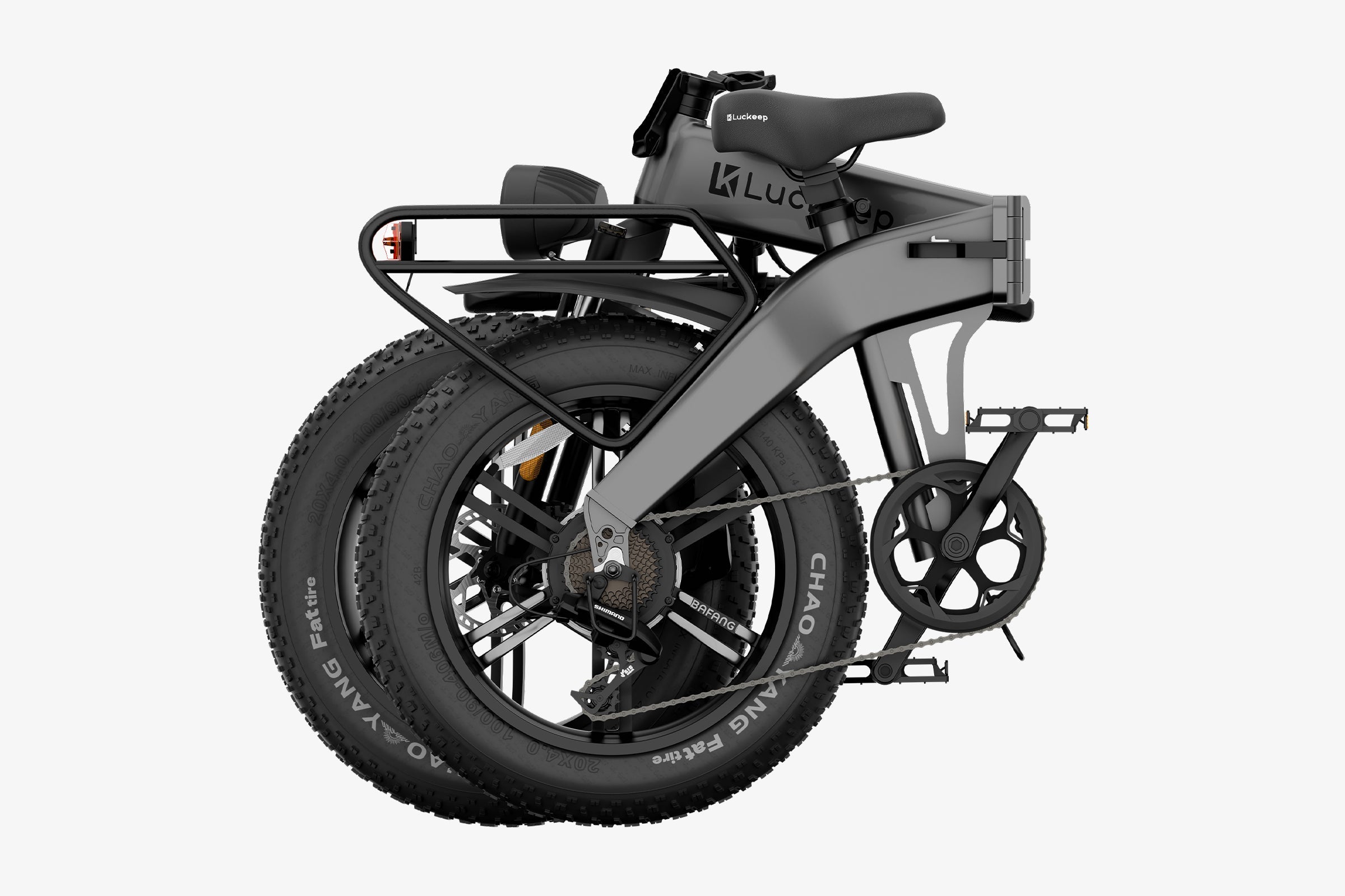Powerful folding ebike