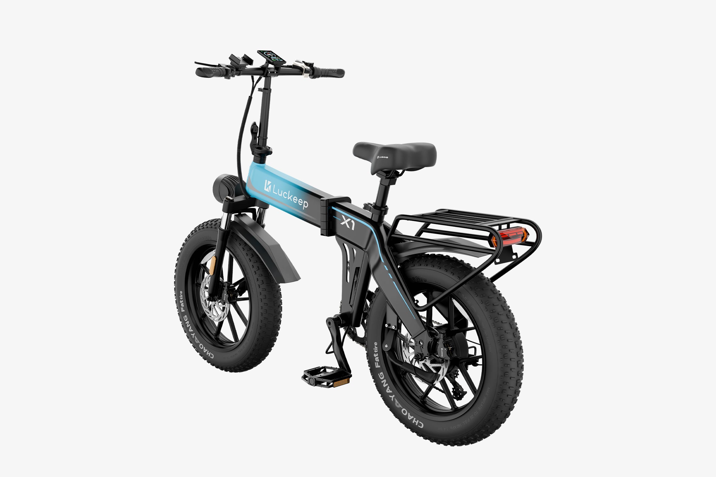 Powerful folding ebike