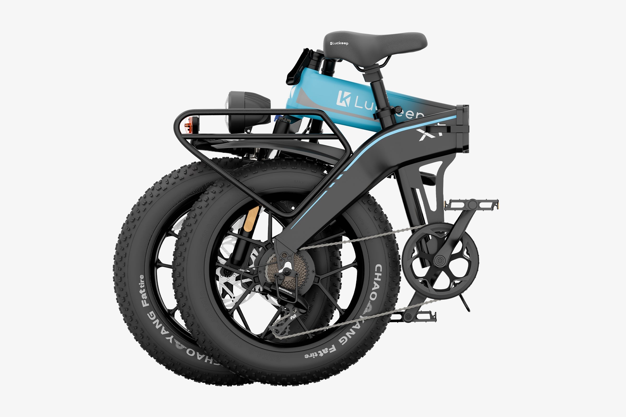 Powerful folding ebike