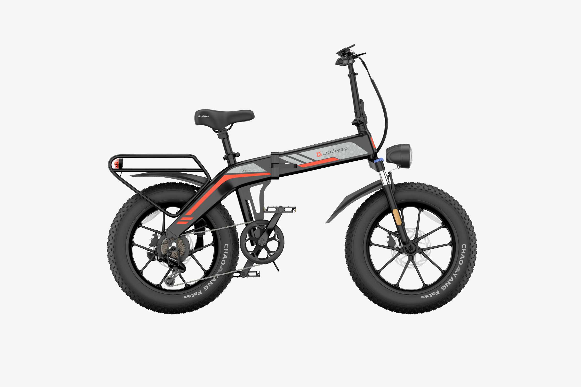 Powerful folding ebike