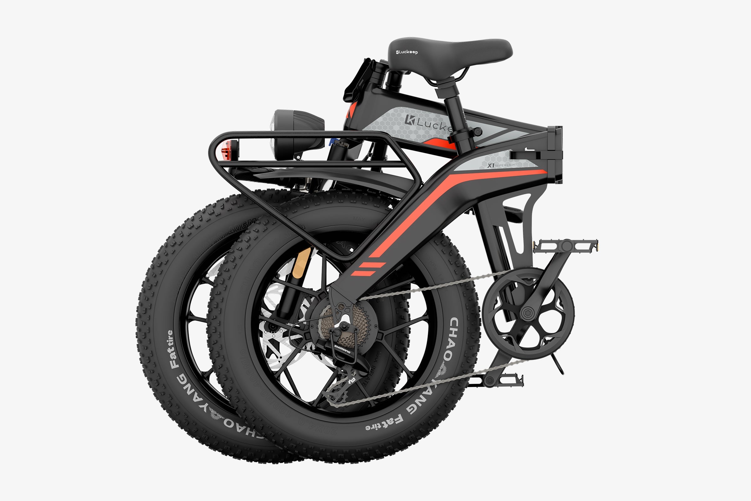 Powerful folding ebike