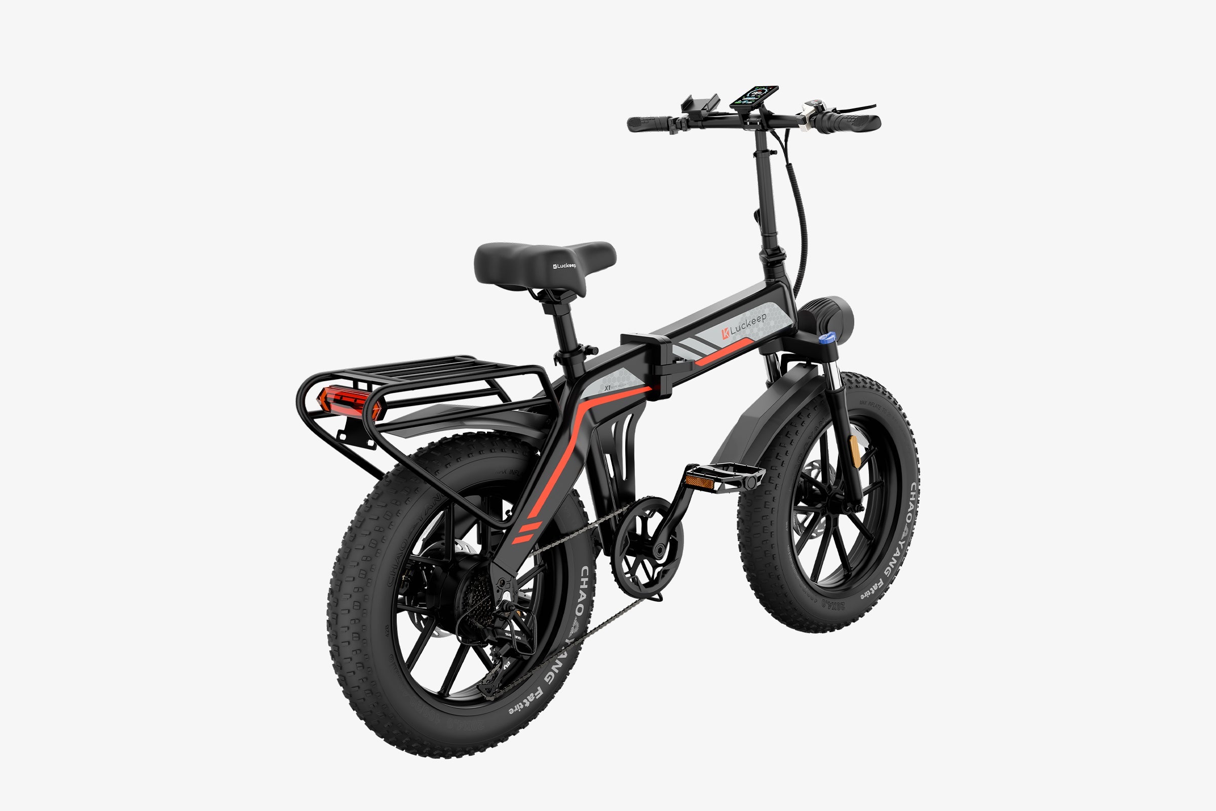 Powerful folding ebike