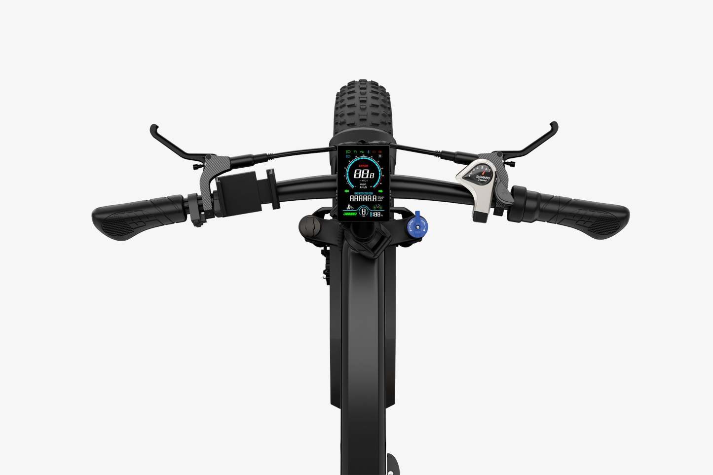 Powerful folding ebike