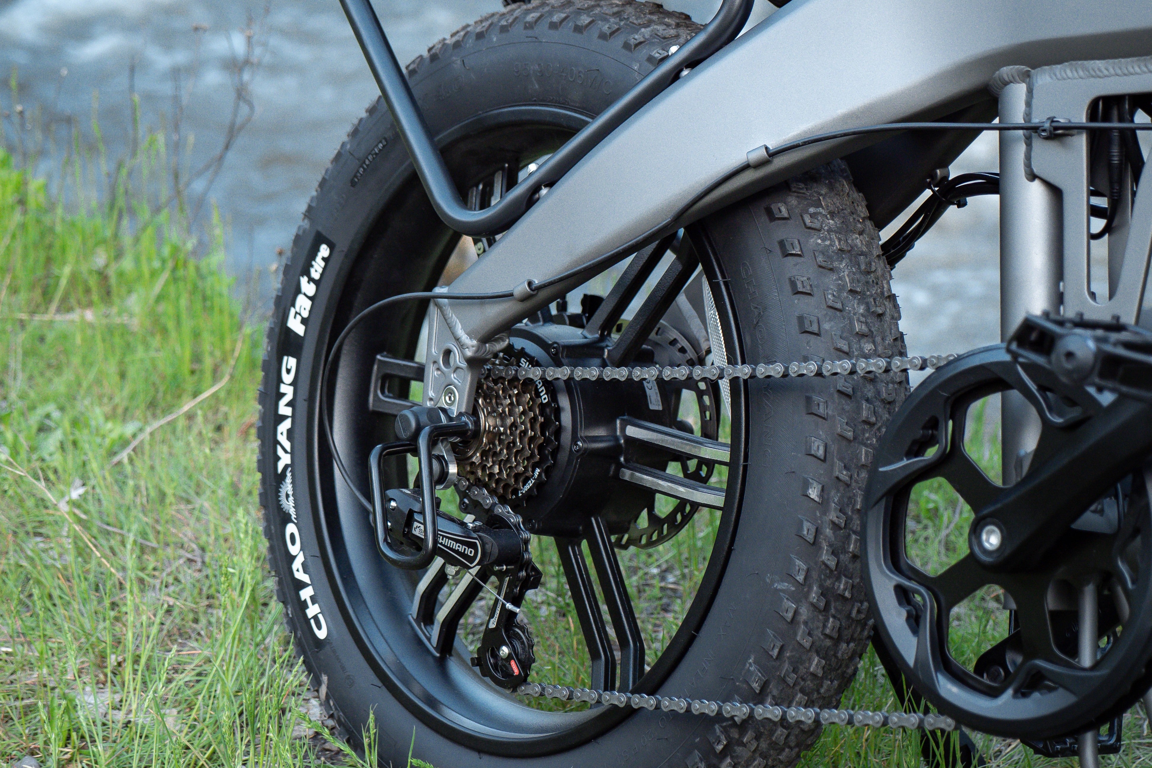 Powerful folding ebike