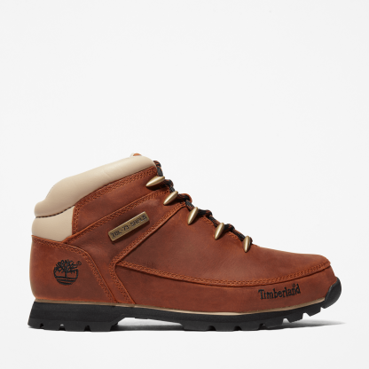 Euro Sprint Mid Lace-Up Boot for Men in Dark Brown