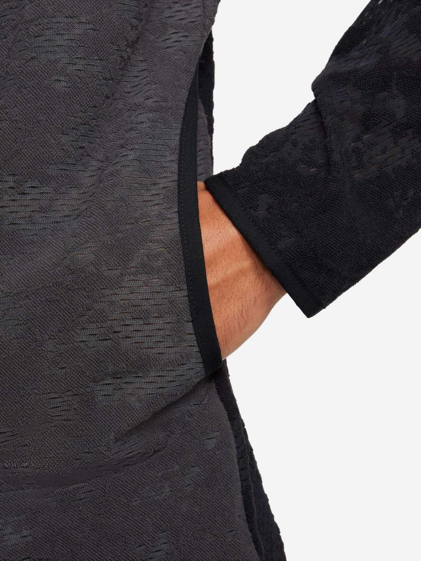 Maillot intermédiaire Ntheike Core Dri-FIT Trail à demi-zip pour homme
